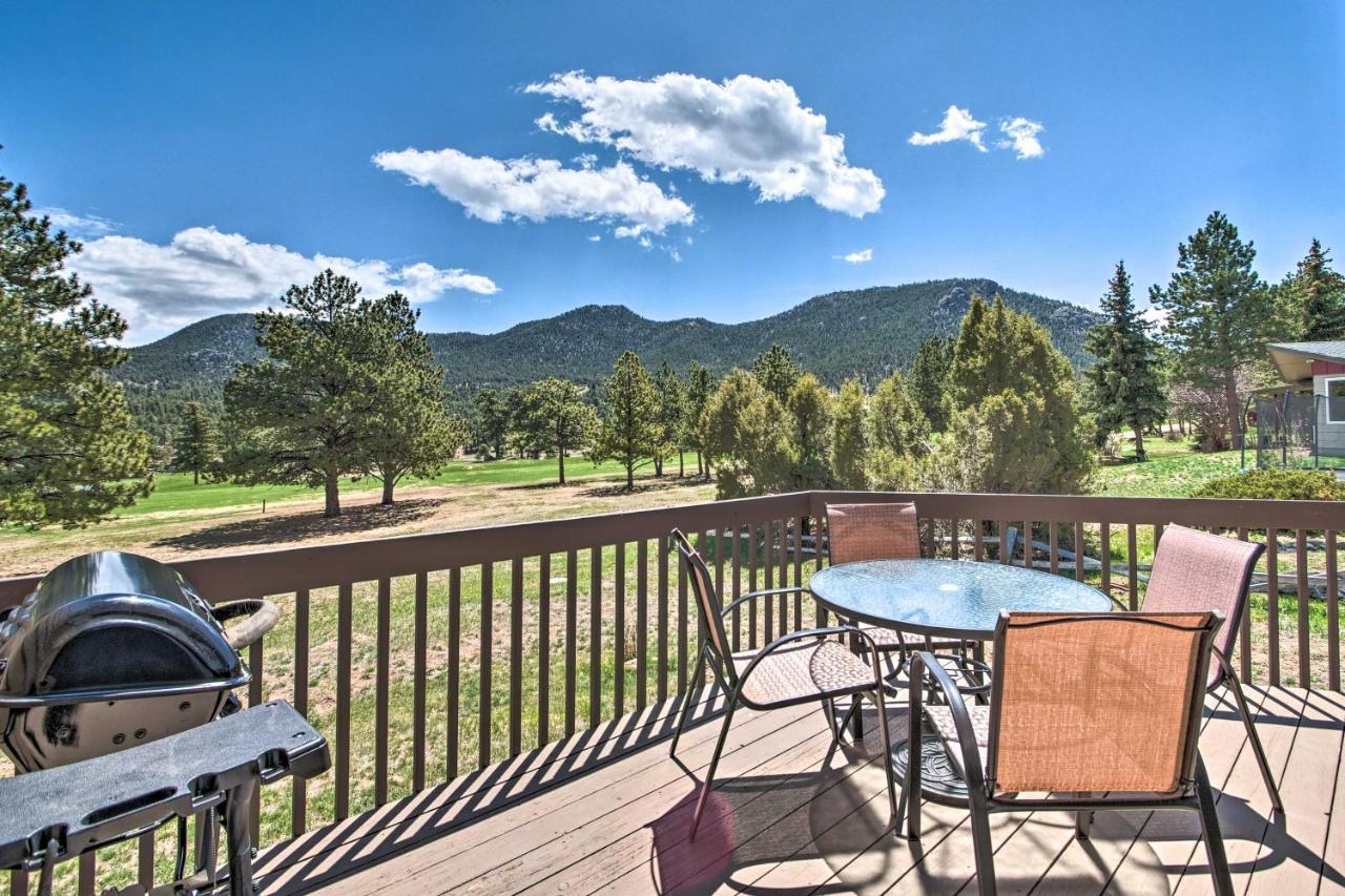 4 Mi To Rmnp Mtn-View Home With Golf Course! Estes Park Exterior foto